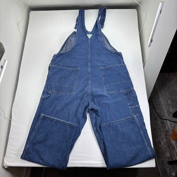 Vintage OshKosh B'Gosh Vestbak Bib Overalls USA Union Made Sanforized Mens 42x29 - Picture 4 of 10